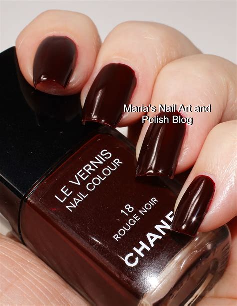 chanel rouge noir|chanel rouge noir nail varnish.